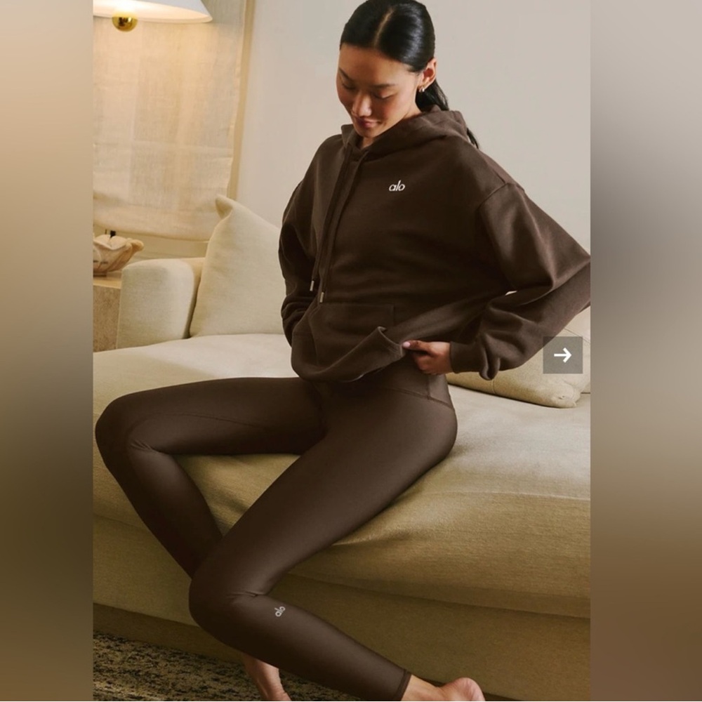ALO Yoga hoodie pullover and legging sz small